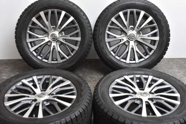 中古 スタッドレス タイヤ ホイール 4本セット 20インチ 8.5J +58 PCD 150285/50R20 112Q レクサス純正 ホイール【  ヨコハマ 製 スタッド｜au PAY マーケット