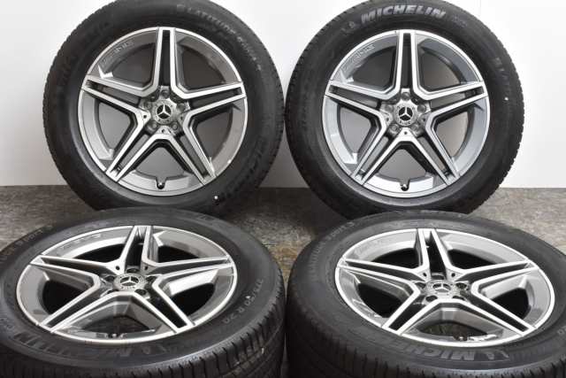 中古タイヤホイール 4本セット 20インチ 9J +57 PCD 112 275/50R20 113W メルセデスベンツ純正 ホイール【 ミシュラン  製 タイヤ付き】の通販はau PAY マーケット - パーツ販売ナンバーワン au PAY マーケット店 | au PAY マーケット－通販サイト