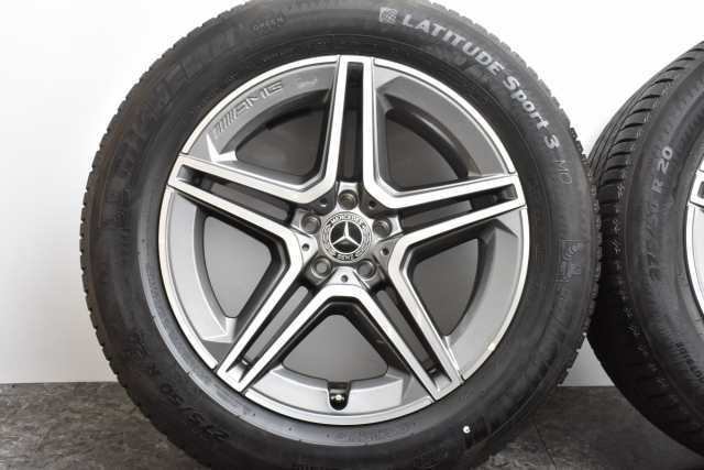 中古タイヤホイール 4本セット 20インチ 9J +57 PCD 112 275/50R20 113W メルセデスベンツ純正 ホイール【 ミシュラン  製 タイヤ付き】の通販はau PAY マーケット - パーツ販売ナンバーワン au PAY マーケット店 | au PAY マーケット－通販サイト