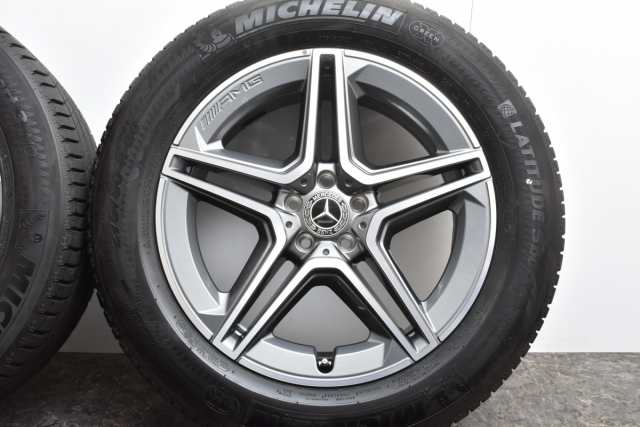 中古タイヤホイール 4本セット 20インチ 9J +57 PCD 112 275/50R20 113W メルセデスベンツ純正 ホイール【 ミシュラン  製 タイヤ付き】の通販はau PAY マーケット - パーツ販売ナンバーワン au PAY マーケット店 | au PAY マーケット－通販サイト