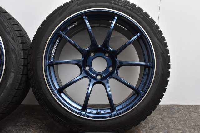 中古 スタッドレス タイヤ ホイール 4本セット 18インチ 8.5J 9.5J +35 PCD 120225/45R18 91Q 255/40R18  99Q ヨコハマ 製ホイール【 ケン