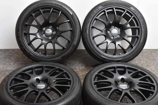 中古タイヤホイール 4本セット 19インチ 9J +45 11J +62 PCD 114.3 255/35ZR19 96Y 295/30ZR19  100Y TWS 製ホイール【 ピレリ 製 タイヤ｜au PAY マーケット