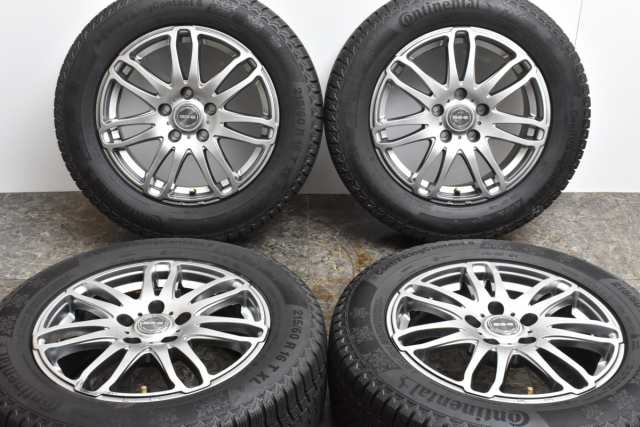 最安値最新作スタッドレス アルミホイールSET 16×6.5J +48 5H PCD100 グッドイヤー ICE NAVI ６ 205/55R16 9 2018年製 インプレッサ レガシィ等 HOTPIT スタッドレスタイヤ