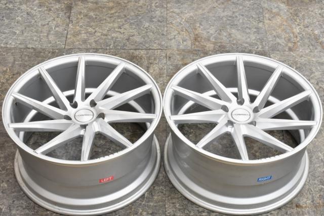 中古ホイール 2本セット 20インチ 10J +45 PCD 120 モンデラジャパン 製