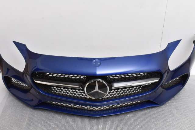 中古 メルセデスAMG C190 GT 前期 純正 フロントバンパー グリル付き 1