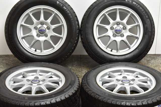 中古 スタッドレス タイヤ ホイール 4本セット 15インチ 6.5J +43 PCD 108195/65R15 95T ボルボ 純正 ホイール【  ミシュラン 製 スタッドの通販はau PAY マーケット - パーツ販売ナンバーワン au PAY マーケット店 | au PAY  マーケット－通販サイト