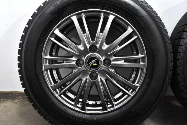 中古 スタッドレス タイヤ ホイール 4本セット 14インチ 5.5J +38 PCD 100175/70R14 84Q Weds 製ホイール【  イエローハット 製 スタッドの通販はau PAY マーケット - パーツ販売ナンバーワン au PAY マーケット店 | au PAY  マーケット－通販サイト