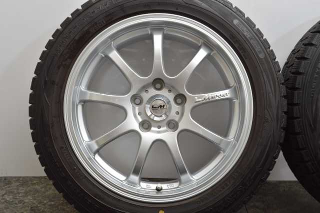 中古 スタッドレス タイヤ ホイール 4本セット 17インチ 7.5J +50 PCD 114.3215/55R17 94Q レアマイスター  製ホイール【 ダンロップ 製 スタッドレスタイヤ付き】の通販はau PAY マーケット - パーツ販売ナンバーワン au PAY マーケット店 |  au PAY マーケット－通販サイト