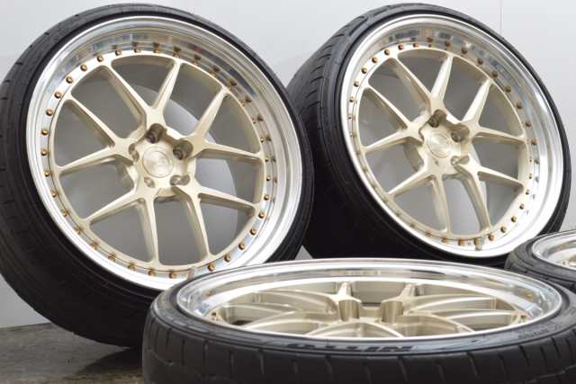 中古タイヤホイール 4本セット 21インチ 9J +35 10.5J +43 PCD 112 245/30R21 91Y 255/30R21 93Y  BCフォージド 製ホイール【 ニットー 製