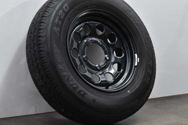 中古タイヤホイール 1本セット 15インチ 5.5J +5 PCD 139.7 195