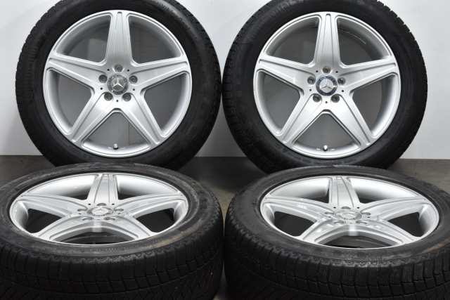 中古 スタッドレス タイヤ ホイール 4本セット 19インチ 8.5J +56 PCD 112255/50R19 107T TAS 製ホイール【 コンチネンタル 製 スタッド