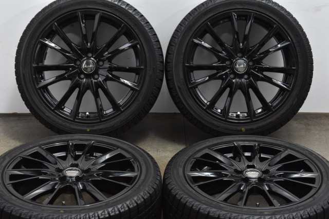 中古 スタッドレス タイヤ ホイール 4本セット 17インチ 7J +48 PCD 100215/45R17 87Q ビッグウェイ 製ホイール【 ヨコハマ 製 スタッド