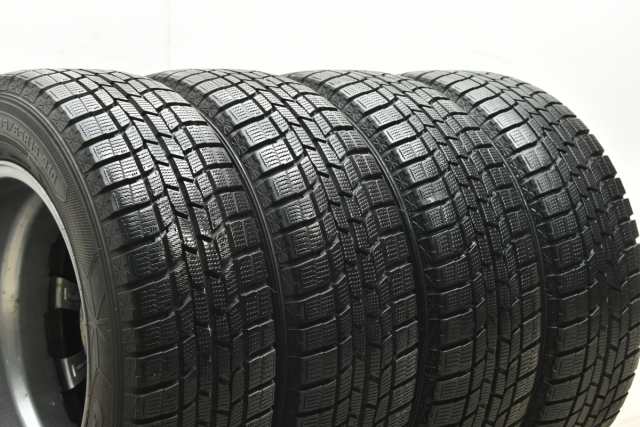 中古 スタッドレス タイヤ ホイール 4本セット 15インチ 6J +45 PCD 100195/65R15 91Q BADX 製ホイール【  グッドイヤー 製 スタッドレスタイヤ付き】 スタッドレスタイヤ・ホイールセット