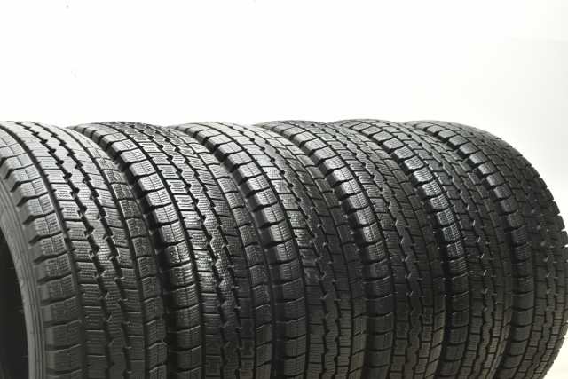 中古 2022年製 スタッドレス タイヤ 6本セット 195/75R15 109/107L LT スタッドレスタイヤのみ 【 ダンロップ 製 ウィンターマックス LT0