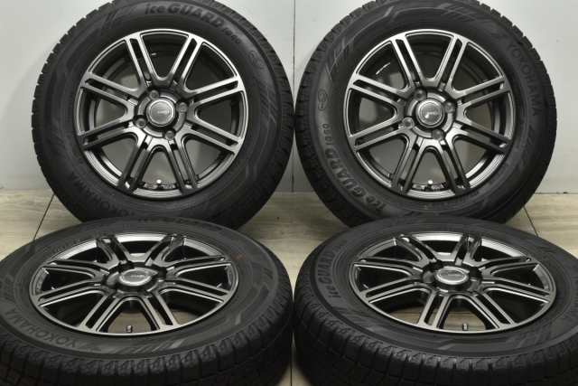 中古 スタッドレス タイヤ ホイール 4本セット 14インチ 5.5J +48 PCD 100175/70R14 84Q YFC 製ホイール【 ヨコハマ 製 スタッドレスタイ