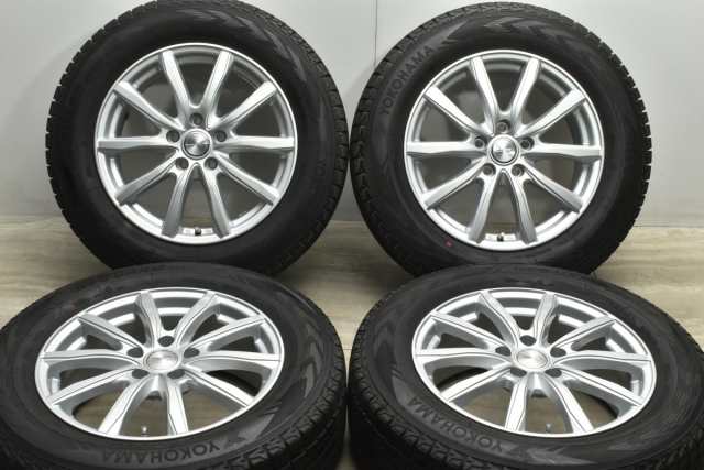 中古 スタッドレス タイヤ ホイール 4本セット 17インチ 7J +53 PCD 114.3225/65R17 102Q