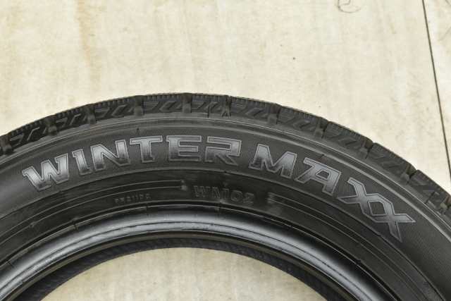 中古 スタッドレス タイヤ 4本セット 185/60R15 84Q スタッドレスタイヤのみ 【 ダンロップ 製 ウィンターマックス WM02】