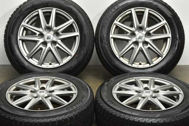 中古 スタッドレス タイヤ ホイール 4本セット 15インチ 6J +53 PCD 114.3185/65R15 88Q 共豊 製ホイール【 ヨコハマ 製 スタッドレスタ