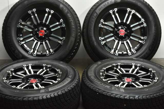 中古 スタッドレス タイヤ ホイール 4本セット 17インチ 8J +20 PCD 139.7265/65R17 112T BIGWAY 製ホイール【  ミシュラン 製 スタッドレの通販はau PAY マーケット - パーツ販売ナンバーワン au PAY マーケット店 | au PAY  マーケット－通販サイト