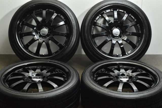 タイヤホイール 4本セット カールソン 1/5 EVO 20インチ 8.5J +