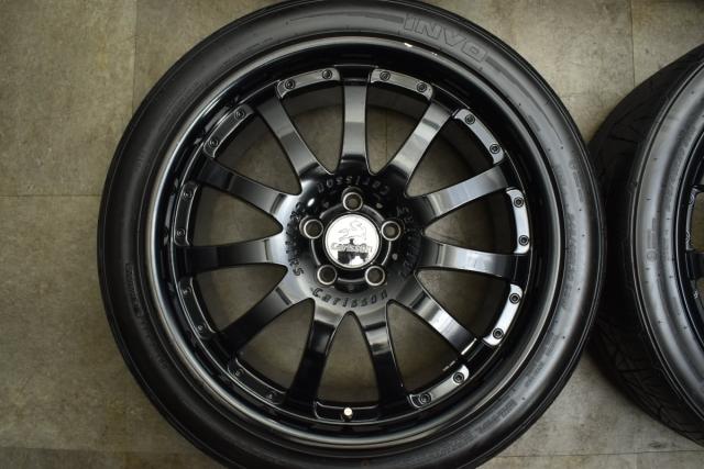ダイヤ 中古タイヤホイール 4本セット 20インチ 9.5J +40 PCD 114.3 245