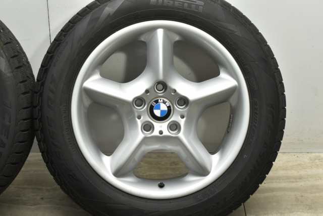 中古 スタッドレスタイヤホイール 4本セット 17インチ 7.5J +40 PCD 120 225/55R17 101Q BMW 純正 ホイール【  ピレリ 製 スタッドレスタイヤ付き】の通販はau PAY マーケット - パーツ販売ナンバーワン au PAY マーケット店 | au PAY  マーケット－通販サイト