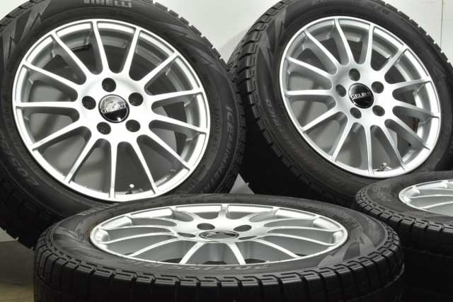 中古 スタッドレス タイヤ ホイール 4本セット 16インチ 6.5J +46 PCD 112205/55R16 91Q イエローハット 製ホイール【  ピレリ 製 スタッドレスタイヤ付き】の通販はau PAY マーケット - パーツ販売ナンバーワン au PAY マーケット店 | au PAY  マーケット－通販サイト