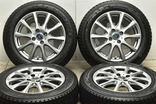 中古 スタッドレス タイヤ ホイール 4本セット 15インチ 5.5J +43 PCD 100175/65R15 84Q 阿部商会 製ホイール【 トーヨー 製 スタッドレ