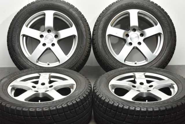 中古 スタッドレス タイヤ ホイール 4本セット 18インチ 8J +55 PCD 130255/55R18 109Q スポーツテクニック 製ホイール【 ヨコハマ 製 ス