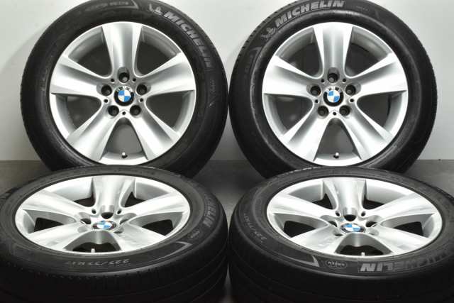 中古タイヤホイール 4本セット 17インチ 8J +30 PCD 120 225/55R17 97Y BMW純正 ホイール【 ミシュラン 製 タイヤ付き】