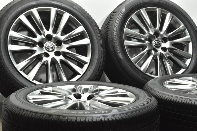 中古タイヤホイール 4本セット 18インチ 7.5J +45 PCD 114.3 235