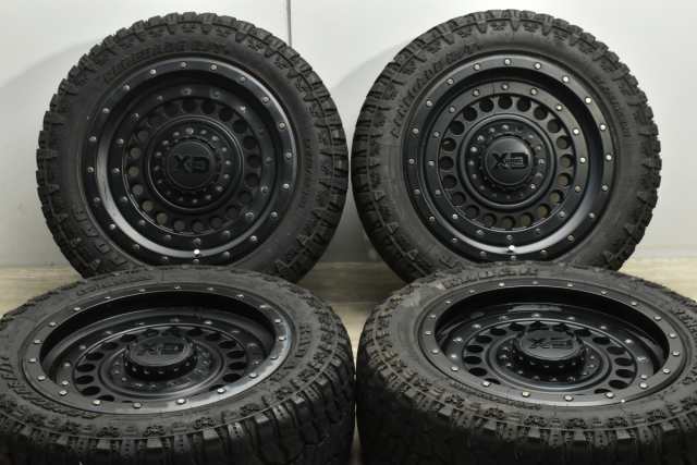 中古タイヤホイール 4本セット 20インチ 9J ±0 PCD 139.7/135 275/55R20 120/117Q KMC 製ホイール【 RADAR 製 タイヤ付き】の通販は
