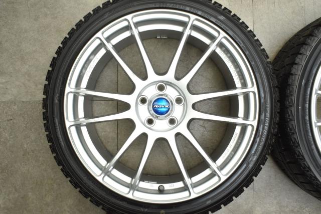 中古 スタッドレス タイヤ ホイール 4本セット 18インチ 7.5J + 中古 スタッドレス タイヤ ホイール 4本セット 18インチ 7.5J +