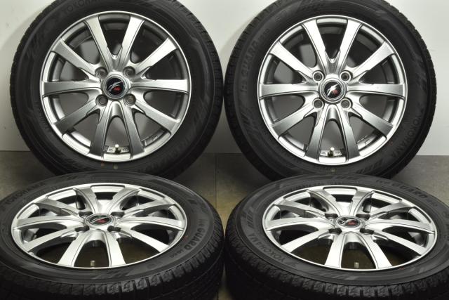 4本 社外 weds 14インチ 4.5J +45 スタッドレス ノーストレック 155/65R14 N-BOX スペーシア タント デイズ ムーヴ ミラ ワゴンR 軽自動車