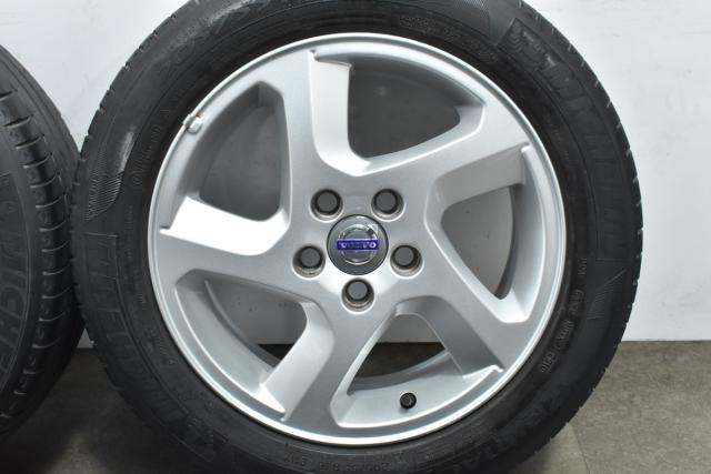 中古タイヤホイール 4本セット 16インチ 6.5J 52.5 PCD 108 205 中古タイヤホイール 4本セット 16インチ 6.5J 52.5 PCD 108 205