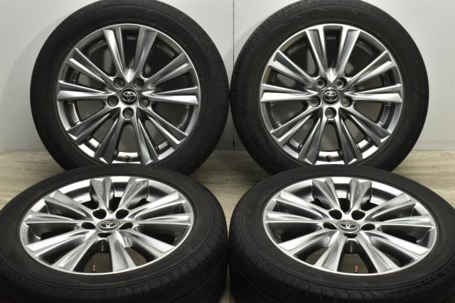 トヨタ純正 18インチ 7.5J +45 PCD 114.3 5穴 アルミホイール 4本セット