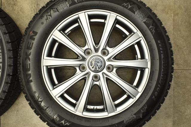 中古 スタッドレス タイヤ ホイール 4本セット 16インチ 6.5J×16+38 PCD