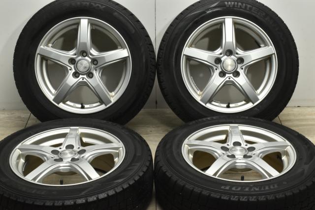 DUNLOPスタッドレスタイヤ 15インチ アルミホイール4本セット