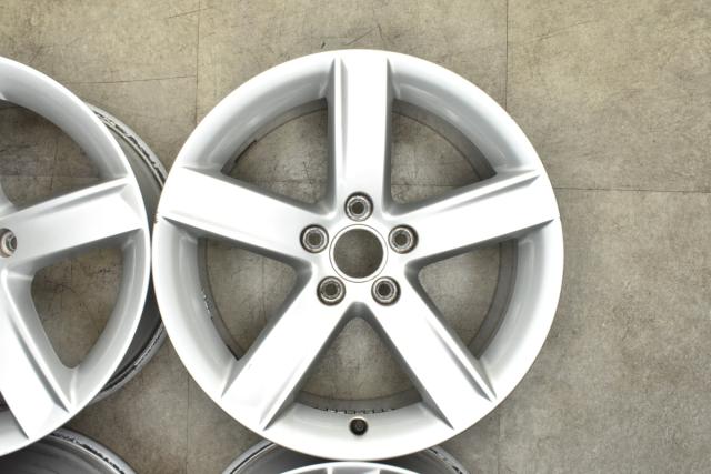 17インチ シルバー 5スポークホイールセット 17インチ シルバー 5
