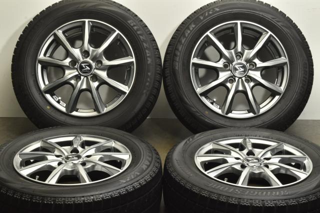 中古 スタッドレス タイヤ ホイール 4本セット 15インチ 6.0J×15 中古 スタッドレス タイヤ ホイール 4本セット 15インチ 6.0J×15