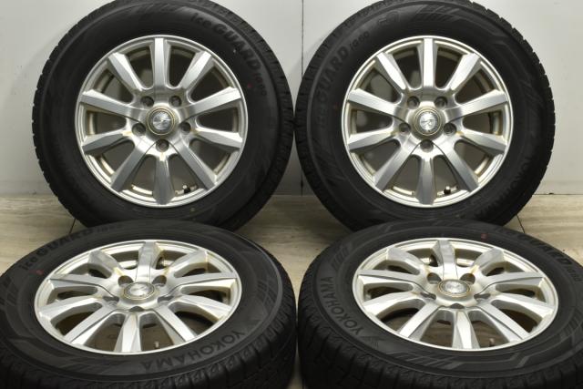 YOKOHAMA スタッドレス・アルミホイール 4本セット 195/65R15 楽天市場】【新品国産車用5穴100】 スタッドレスタイヤ ホイール4本