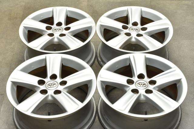 中古ホイール 4本セット 16インチ 7.0J×16+40 PCD 114.3 トヨタ 製ホイール