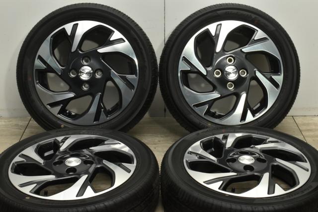 センターキャップ無料 2023年製 サマータイヤ 165/55R15 75V ブリヂストン ポテンザ アドレナリン RE004 ワーク エモーション ZR10 5.0-15 ◇綺麗◇2023年タイヤ付ダイハツ純正 LA700S LA710S ウェイク 15