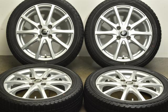 ■中古■アルミ・タイヤ４本セット　175/55Ｒ15 中古タイヤ サマータイヤ ホイールセット 4本セット 175⁄70R14 e Vance