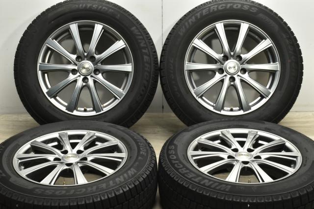 中古 スタッドレス タイヤ ホイール 4本セット 17インチ 7.0J×17+38 PCD
