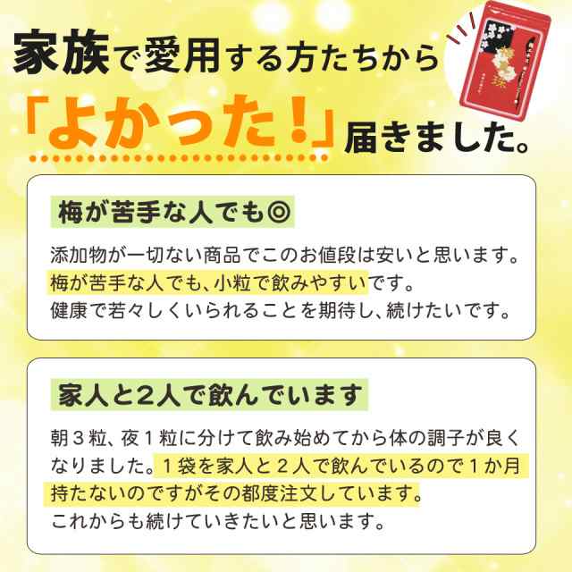 梅肉エキス 梅エキス 粒 ムメフラール クエン酸 サプリ 送料無料 梅