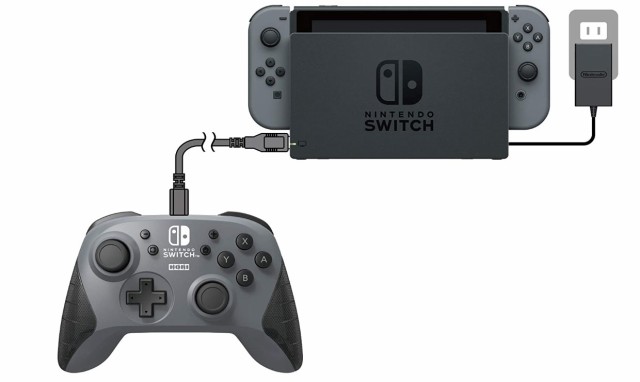 最安価格 ワイヤレスホリパッド for Nintendo Switch グレー 40AM 
