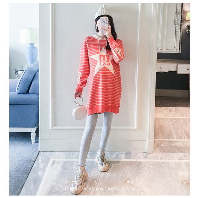 送料無料 マタニティ ゆったり レディース パーカー ニット 長袖ワンピース マタニティ ワンピース 秋 新作 マタニティウェア ド の通販はau Pay マーケット Nana Style