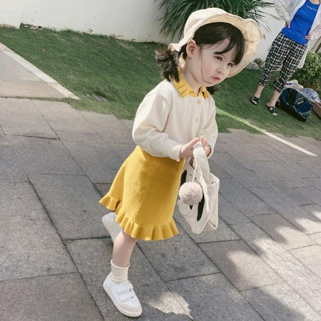 女の子 2点セット 長袖 ブラウス スカート フリル スプリングウエア キッズ 韓国子供服 シンプル スタイリッシュ 春夏新作の通販はau Pay マーケット Nana Style