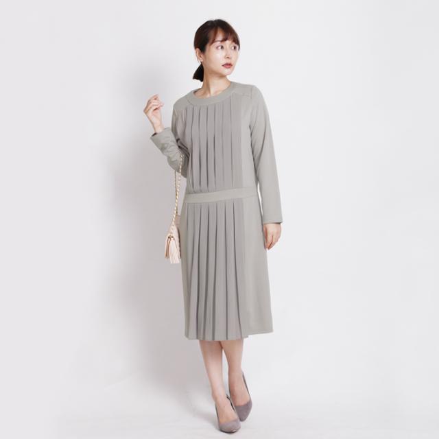 ワンピース レディース カシュクール Martha マーサ 体型カバー ひざ丈ワンピース 長袖 プリーツ カシュクールワンピース 大きいサイズ の通販はau Pay マーケット Lfo Love Fashion Outlet